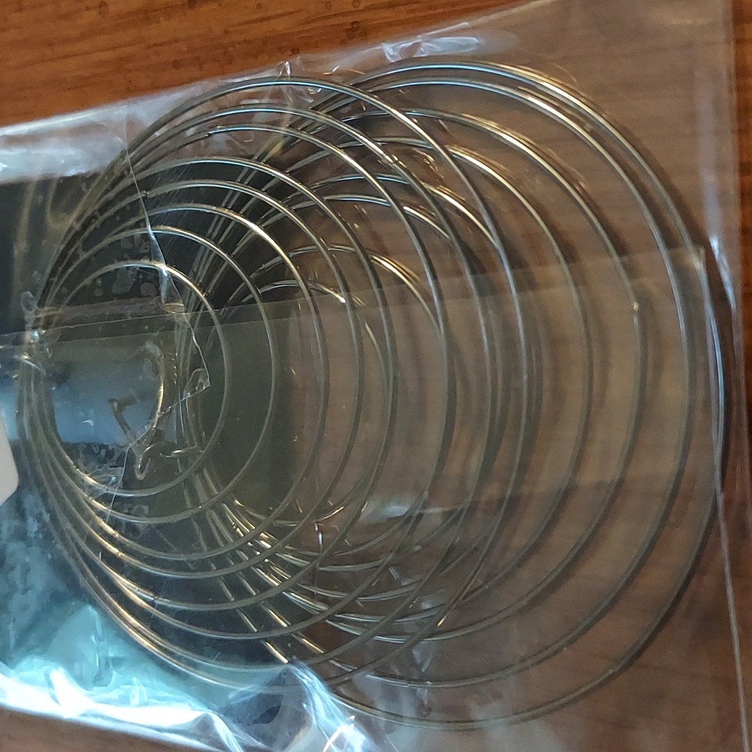 Vera Wang Charcoal Multiple Hoop Pierced Earrings 18$